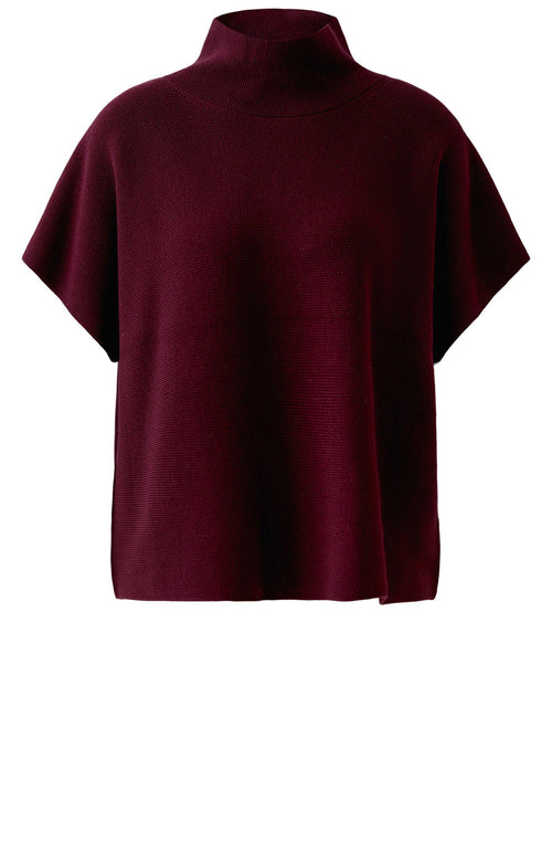 Bramble Berry High Neck Short Sleeve Jumper