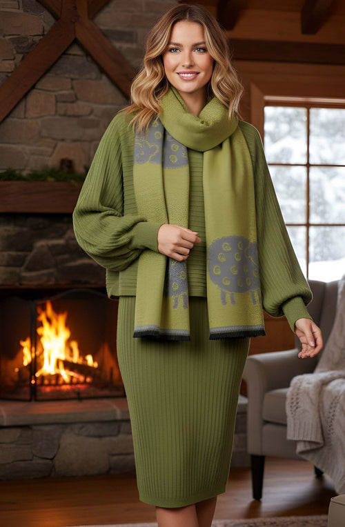 Citronelle Sheep Scarf