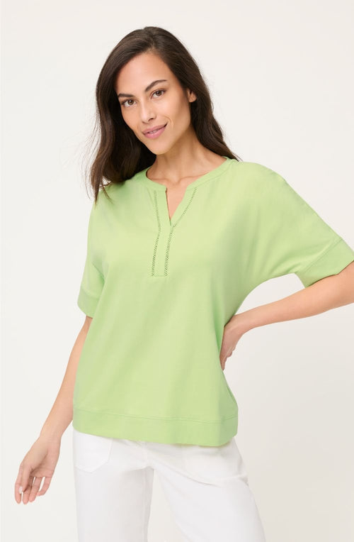 Lime Yellow Relaxed Fit Cosima T-Shirt