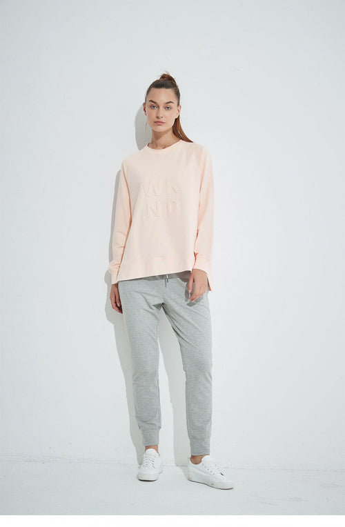 Pale Blush WKND Sweatshirt