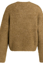 Otter Brown "So Fine!" Textured Knit Jumper