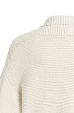 Off White Wrap-Around Chunky Cardigan
