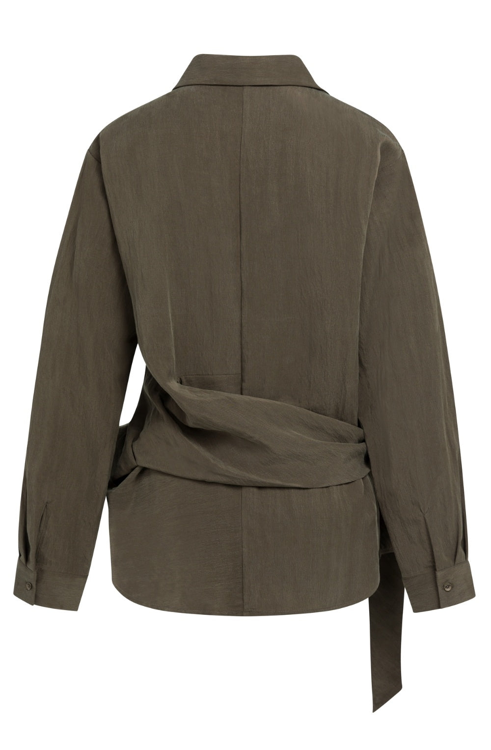 Slate Black Brown Tie Design Shirt