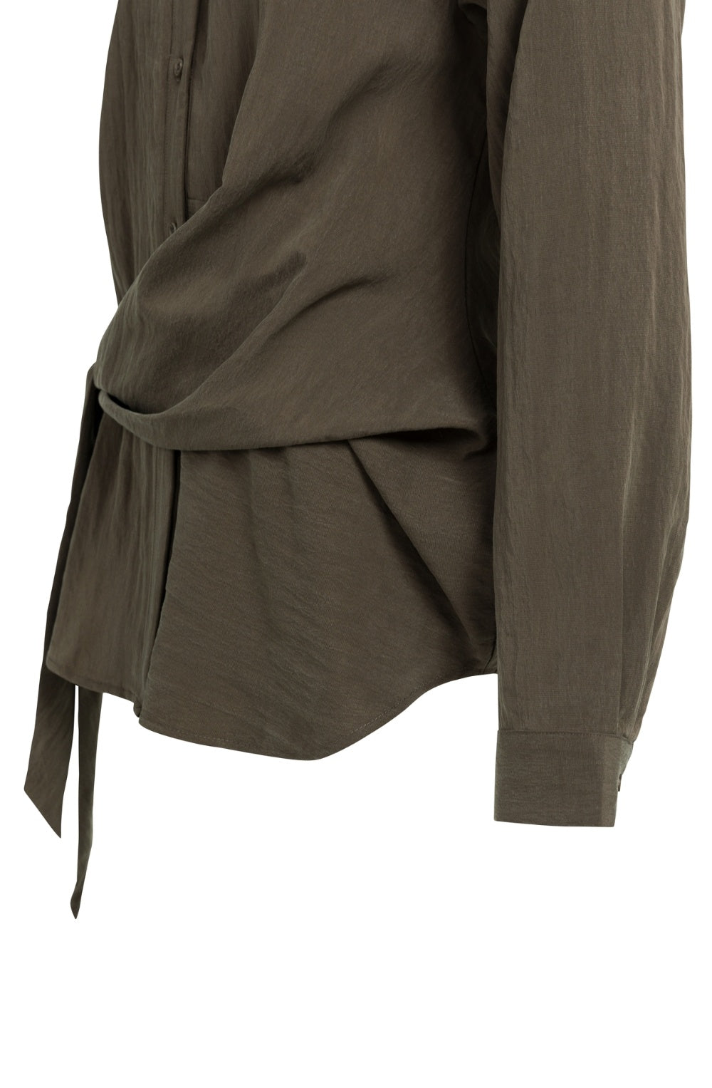 Slate Black Brown Tie Design Shirt