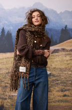 Camel Grey Animal Print Super Soft Oversized Scarf