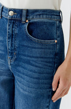 Bright Blue Denim Barrel Jeans