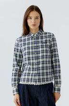 Blue & Cream Checked Shirt