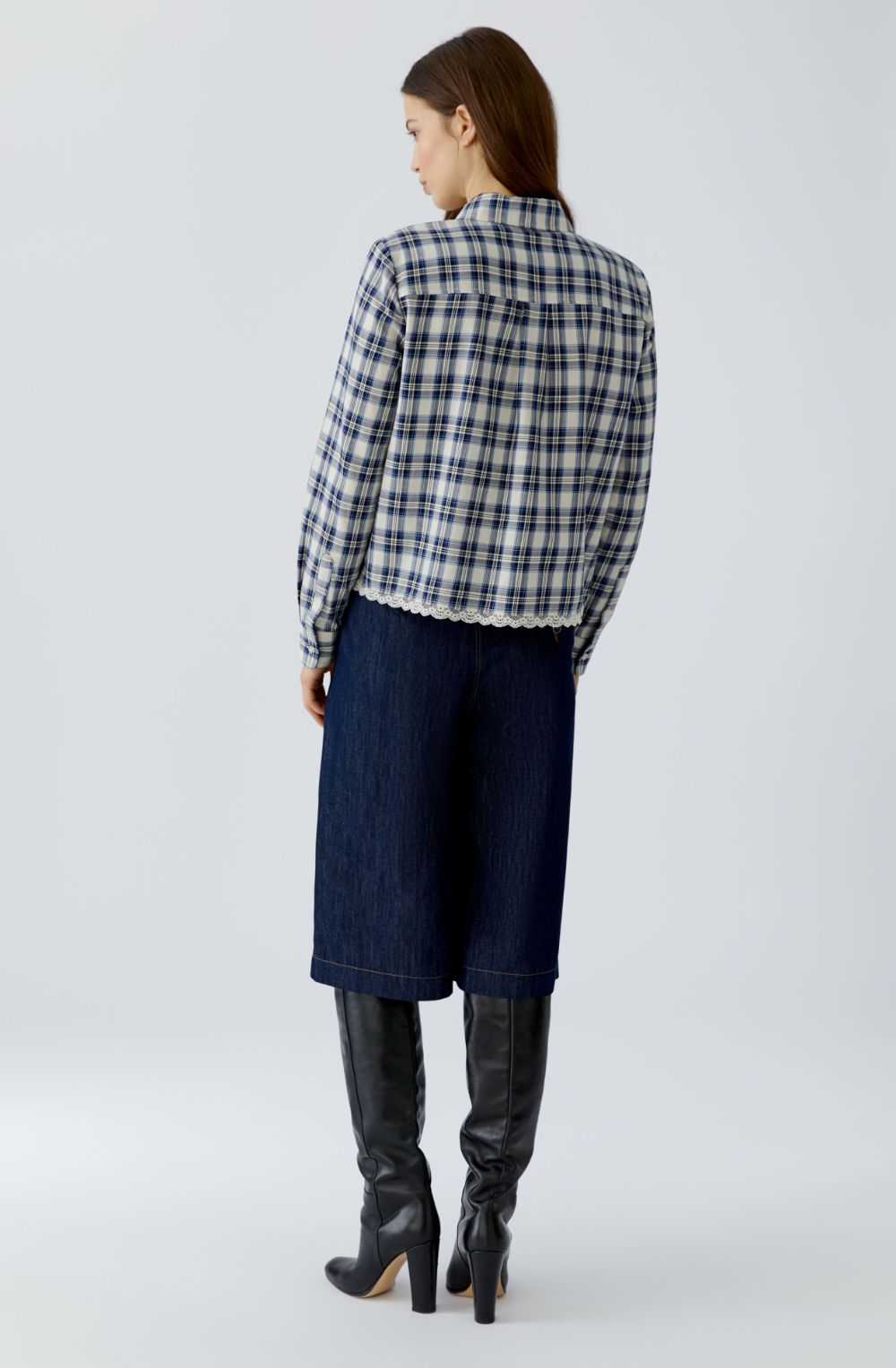 Blue & Cream Checked Shirt