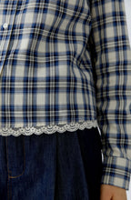 Blue & Cream Checked Shirt