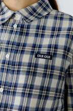 Blue & Cream Checked Shirt
