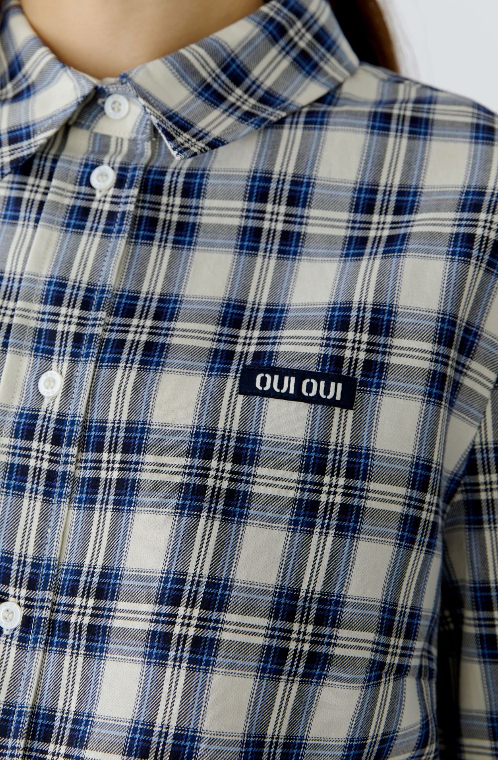 Blue & Cream Checked Shirt