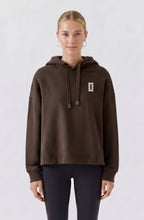 Mulch Brown Voyager Slogan Hoodie
