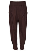 Choko Pleated Pocket Cuffed Trousers