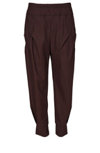 Choko Pleated Pocket Cuffed Trousers