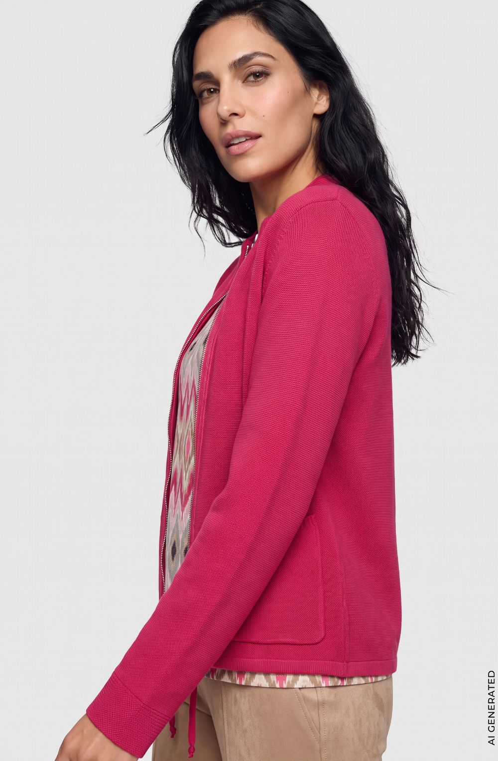 Redberry Drawstring Henny Cardigan