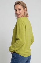 Wild Lime Textured Knit Henny Jumper