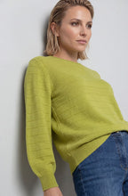 Wild Lime Textured Knit Henny Jumper