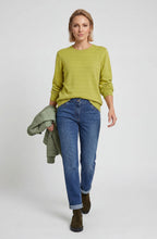 Wild Lime Textured Knit Henny Jumper