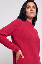 Redberry Chunky Ribbed Knit Jumper