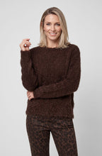 Coffee Bean Feather Knit Henny Jumper
