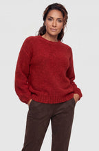 Sienna Red Bucle Knit Henny Jumper