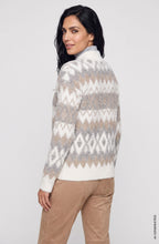 Pearl Grey Melange Fluffy Henny Cardigan