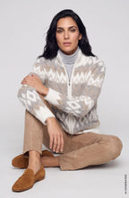 Pearl Grey Melange Fluffy Henny Cardigan