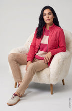Redberry Stripe Chunky Knit Oversized Cora Jumper
