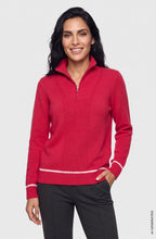 Redberry High Neck Quarter Zip Henny Jumper