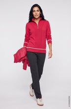 Redberry High Neck Quarter Zip Henny Jumper