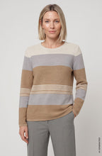 Hazelnut Colour Block Jumper