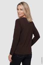 Coffee Bean Boho Style Hannah Top