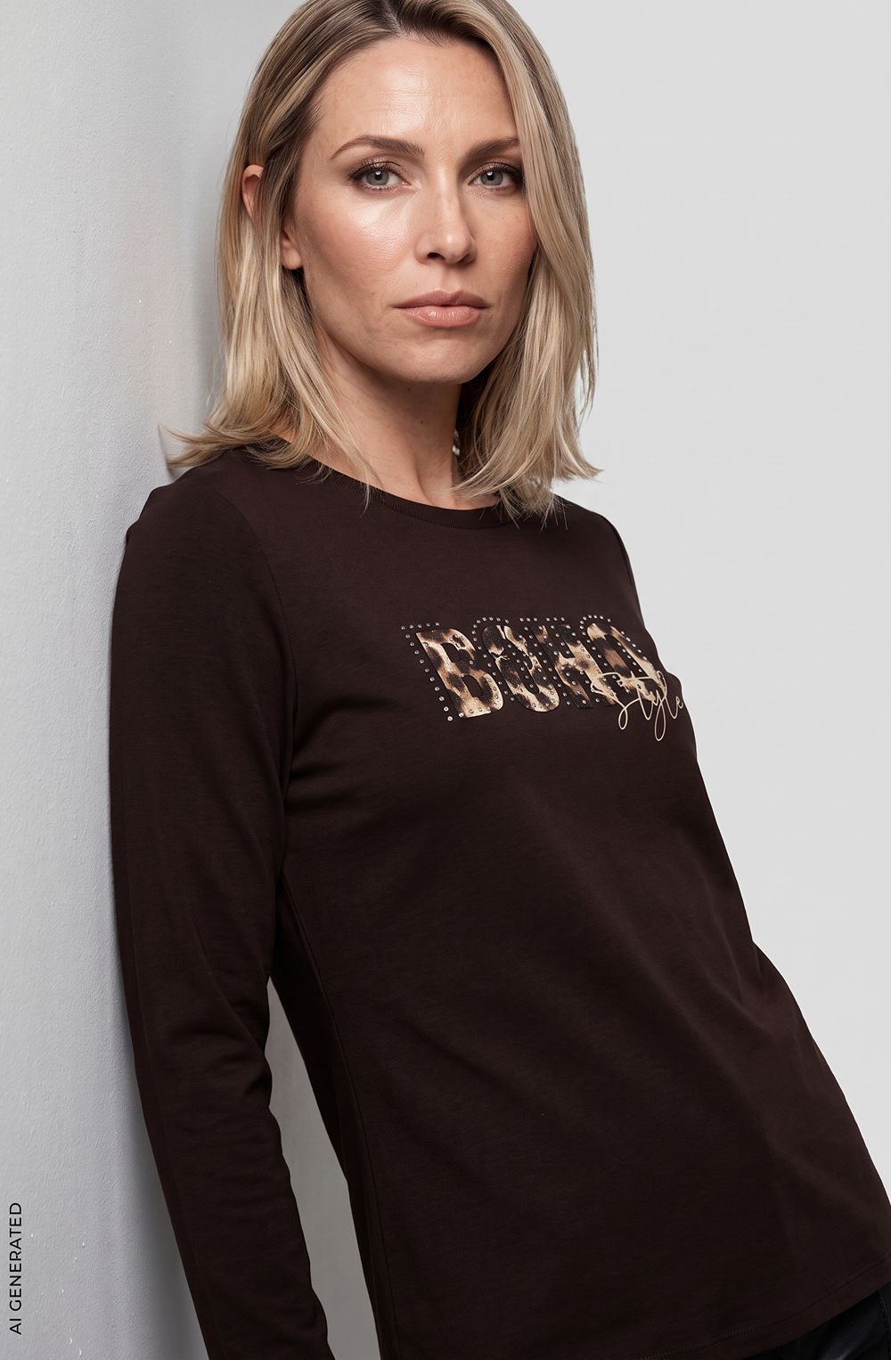 Coffee Bean Boho Style Hannah Top