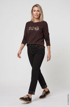 Coffee Bean Boho Style Hannah Top