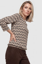 Almond Beige Relaxed Clara Top