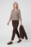Almond Beige Relaxed Clara Top