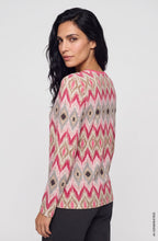 Redberry Abstract Design Hannah Jersey Top