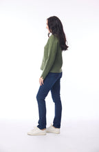 Olive Green Australian Merino Wool Top