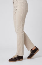 Almond Beige Straight Leg Corduroy Lisa Trousers