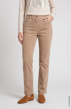 Hazelnut Straight Leg Corduroy Lisa Trousers