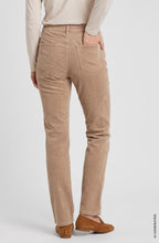 Hazelnut Straight Leg Corduroy Lisa Trousers