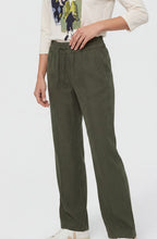 Olive Green Wide Leg Anna Trousers