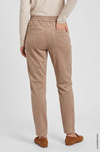 Hazelnut Suede Effect Lisa Straight Trousers