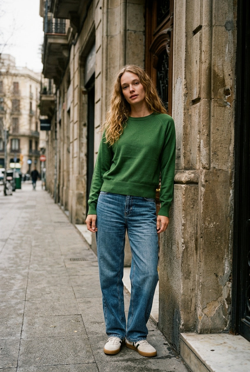 Artichoke Fine Knit Round Neck Jumper