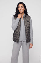 Mid Grey Lightweight Quilted Gilet