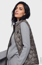 Mid Grey Lightweight Quilted Gilet