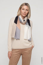 Almond Beige Panneaux Scarf