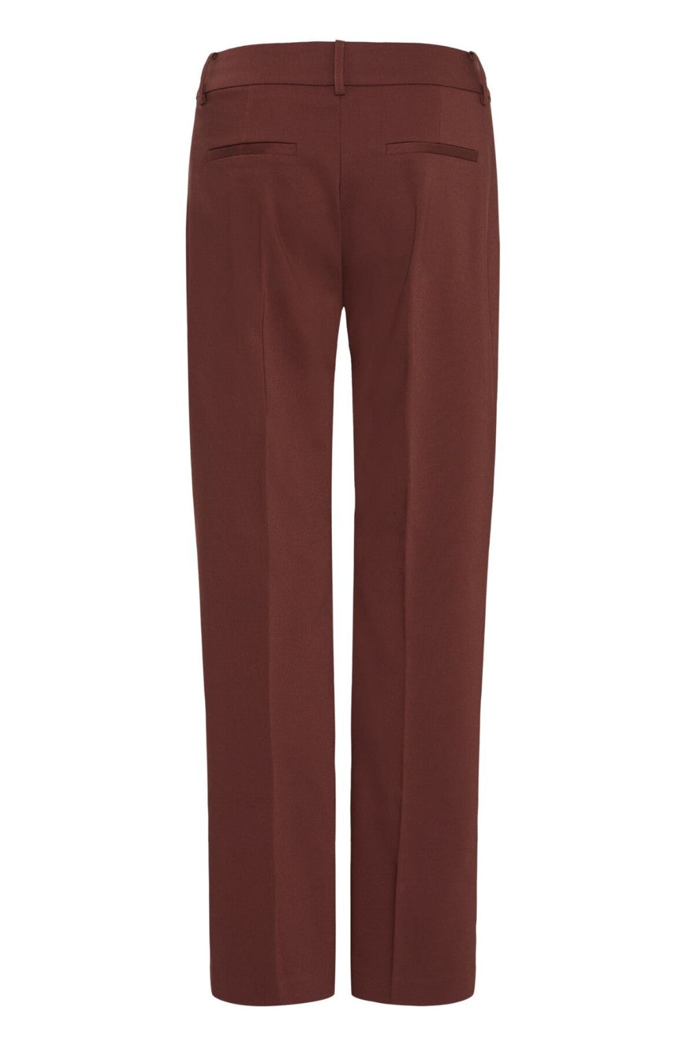 Rum Raisin Tessa Casual Fit Trousers