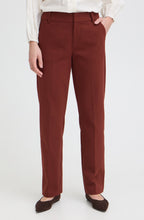 Rum Raisin Tessa Casual Fit Trousers