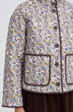 Entangled Floral Claudine Quilted Jacket